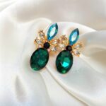 Emerald Fantasy Earrings