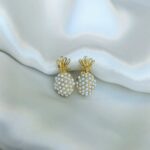 Pearl Pineapple Studs